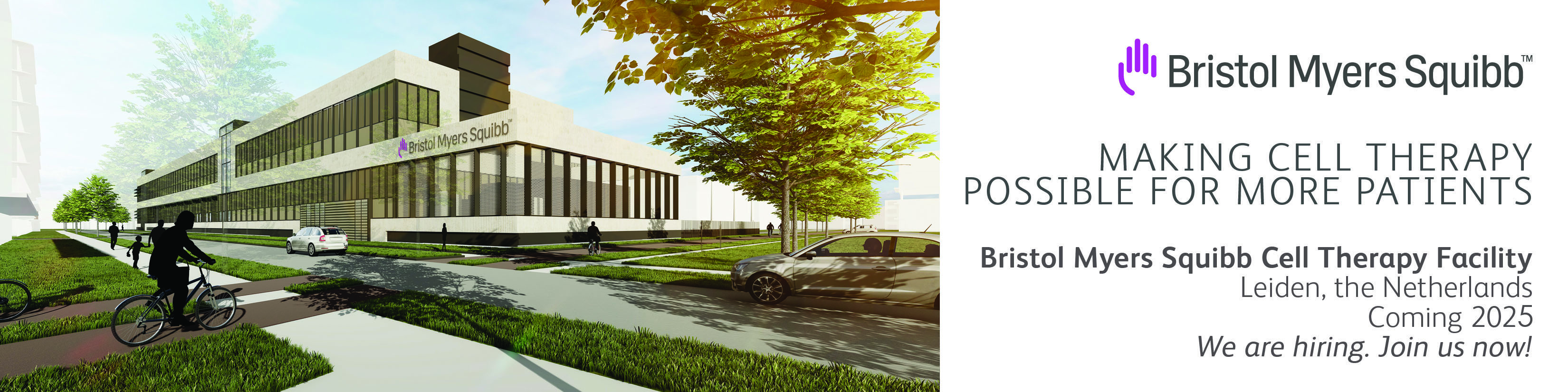 Our production facility in Leiden Bristol Myers Squibb